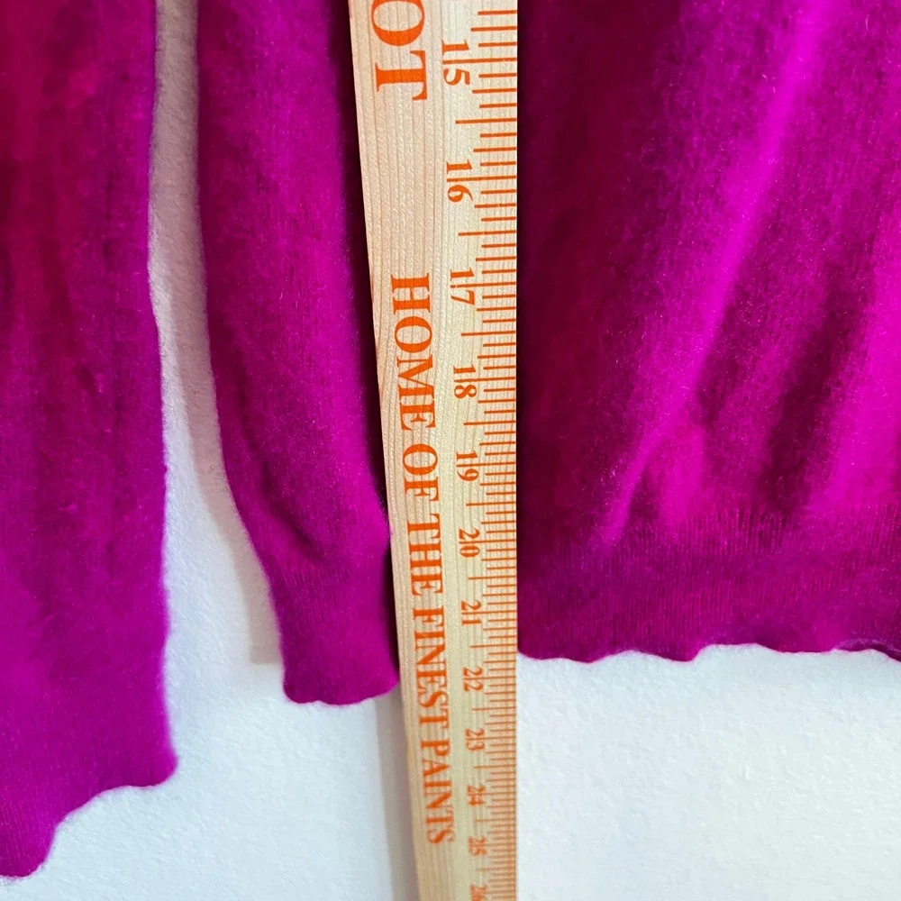 Charter Club Luxury‎ 100% Cashmere Sweater Pullover Soft Luxury Luxe Pink Medium
